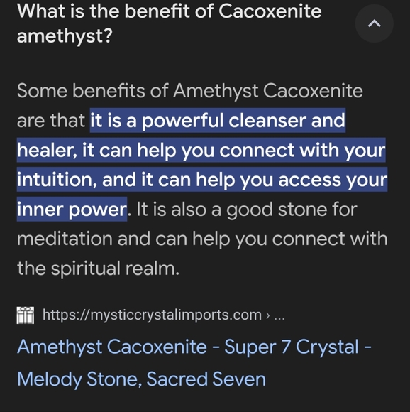 Cacoxnite sterling silver Ring size 9. New - Picture 8 of 8